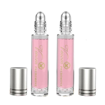 2Pcs Women Pheromone Perfume - Phero Perfume Long-Lasting and Addictive Personal Roll-On Pheromone Perfume Cologne Oil Fragrance for Women Girls