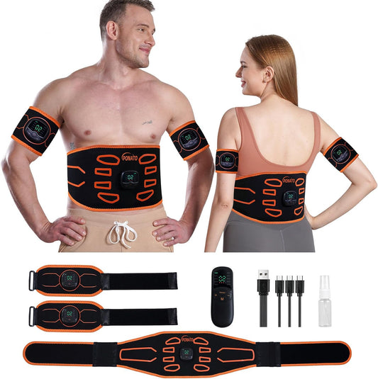 Electronic Muscle Stimulator, Abdominal Muscles Strengthen for Men and Women