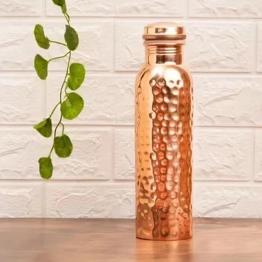 Hand Made Pure Copper Water Bottle