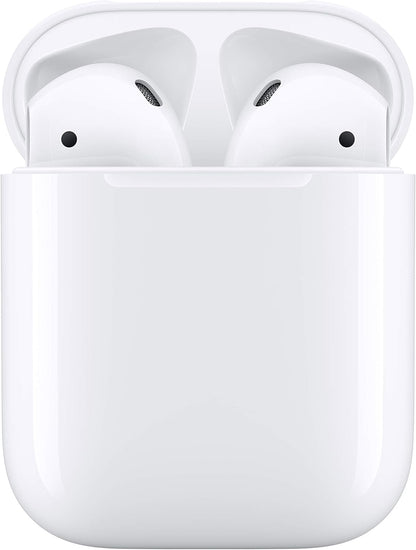 Airpods (2Nd Generation) Wireless Ear Buds, Bluetooth Headphones with Lightning Charging Case Included, over 24 Hours of Battery Life, Effortless Setup for Iphone