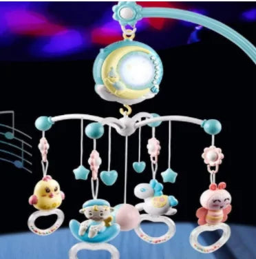 Musical Mobile Projector Baby Crib