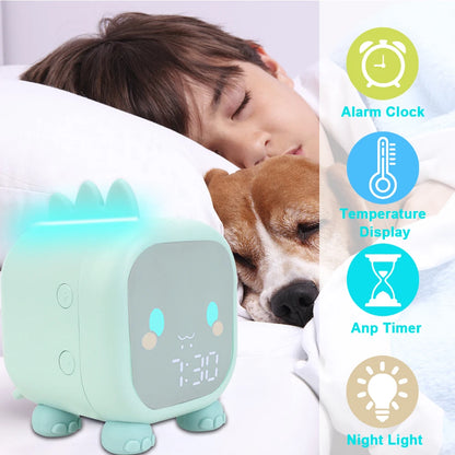 Bedside LED Alarm Clock for Kids