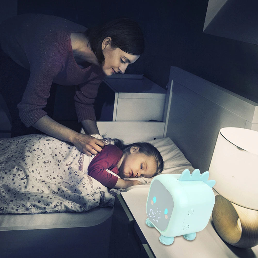 Bedside LED Alarm Clock for Kids